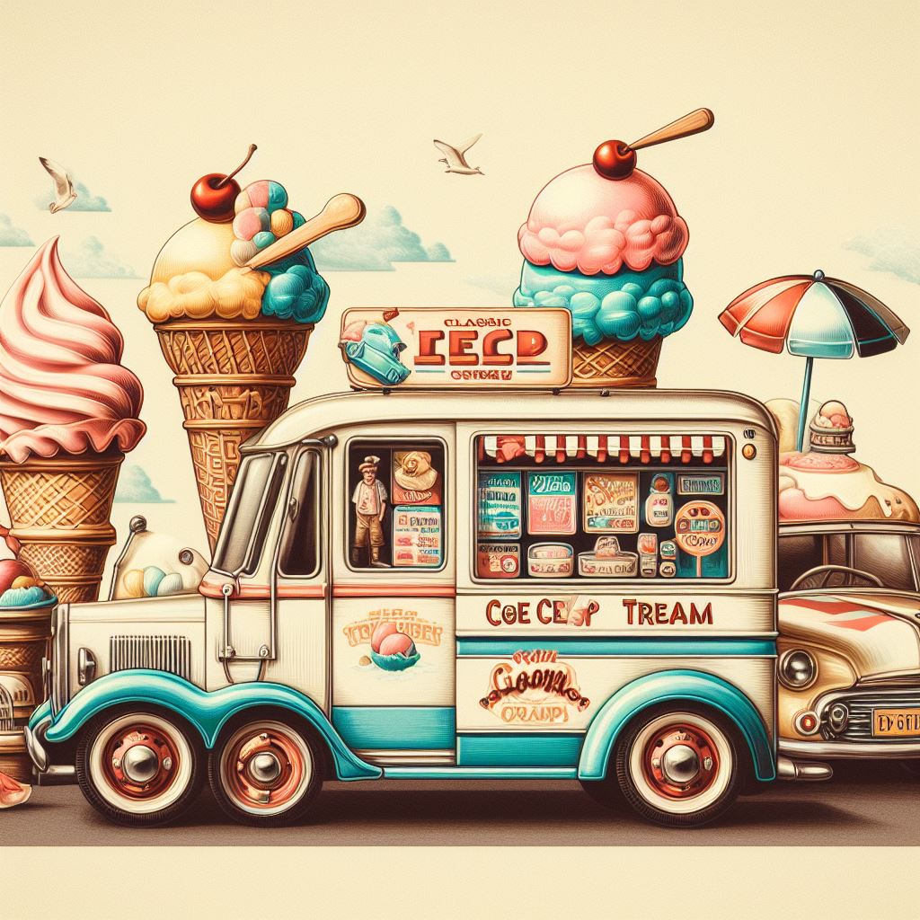 Classic Ice Cream Trucks: Nostalgic Symbols of Childhood Innocence