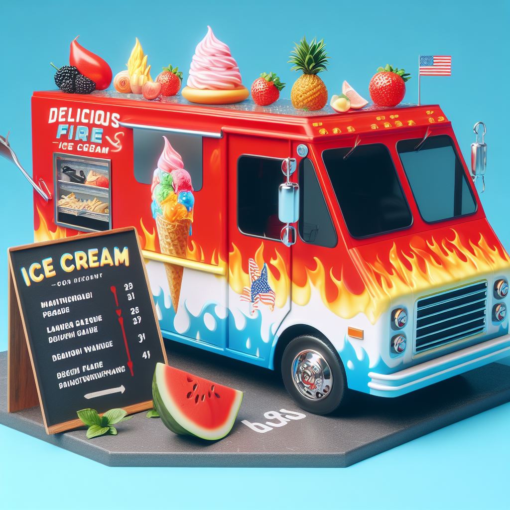 Delicious Fire and Ice Cream Truck Menu Perfect Treats for Your Next Event!