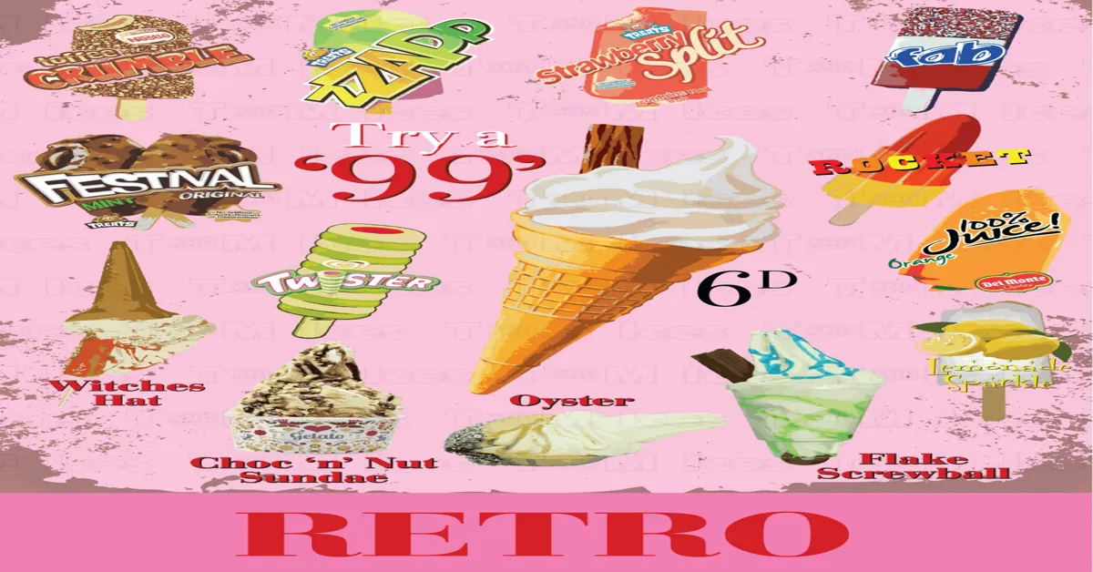 ice cream van menu prices