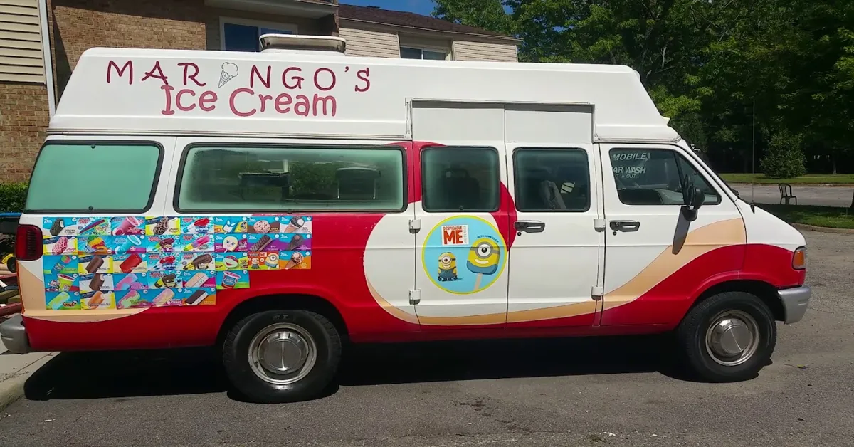 ice cream food truck for sale