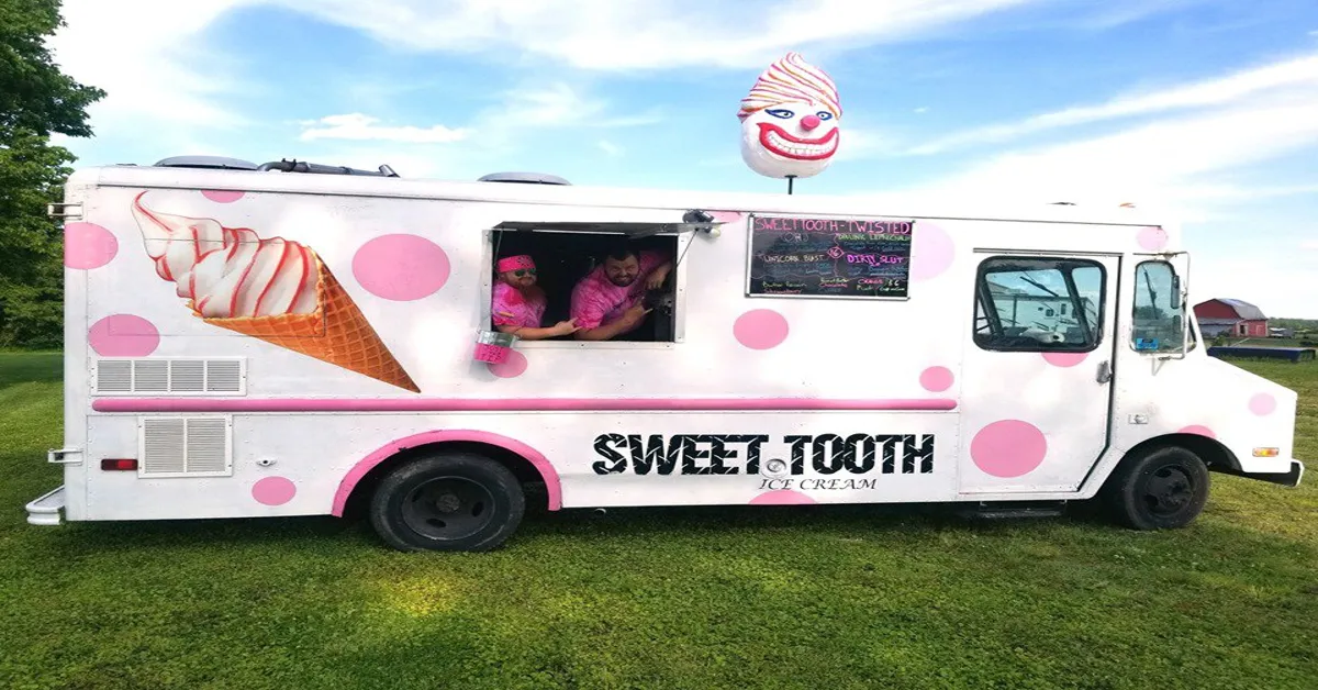 sweet tooth ice cream truck menu